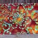 Checkbook Cover and Card Case - Rusty Batik