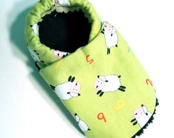 Counting Sheep Soft Soled Baby Shoes 18-24mo