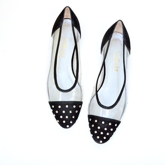 clear flats with studs