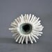 Grey Anemone Sculptural Bowl - Vessel Sculpture Art Home Decor