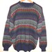 Vintage Oversized unisex warm Winter Sweater rabbit hair i think