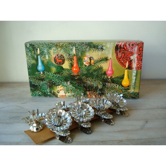 9 German Candles for Clip On Candle Holders