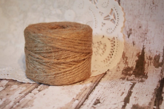 Jute Twine 225ft Roll -- for gift wrapping, crafts, decor Il_570xn