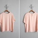 PINK SALE / vintage pink brocade silk blouse