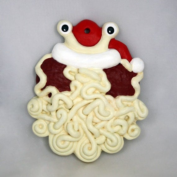 flying spaghetti monster ornament flying spaghetti monster ornament