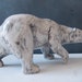 Polar Bear : Vintage Ceramic Sculpture 1970s