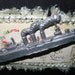 Old Lead Toy Ship