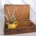Vintage Artist Paint Box - Rustic Wood - Large