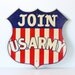 Vintage US Army Sign