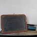Antique Slate Chalkboard : Folding School Tablet