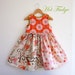 Party Dress, Mandarin Wrens, Size 5