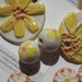 Porcelain Buttercup Daisy Bead Set