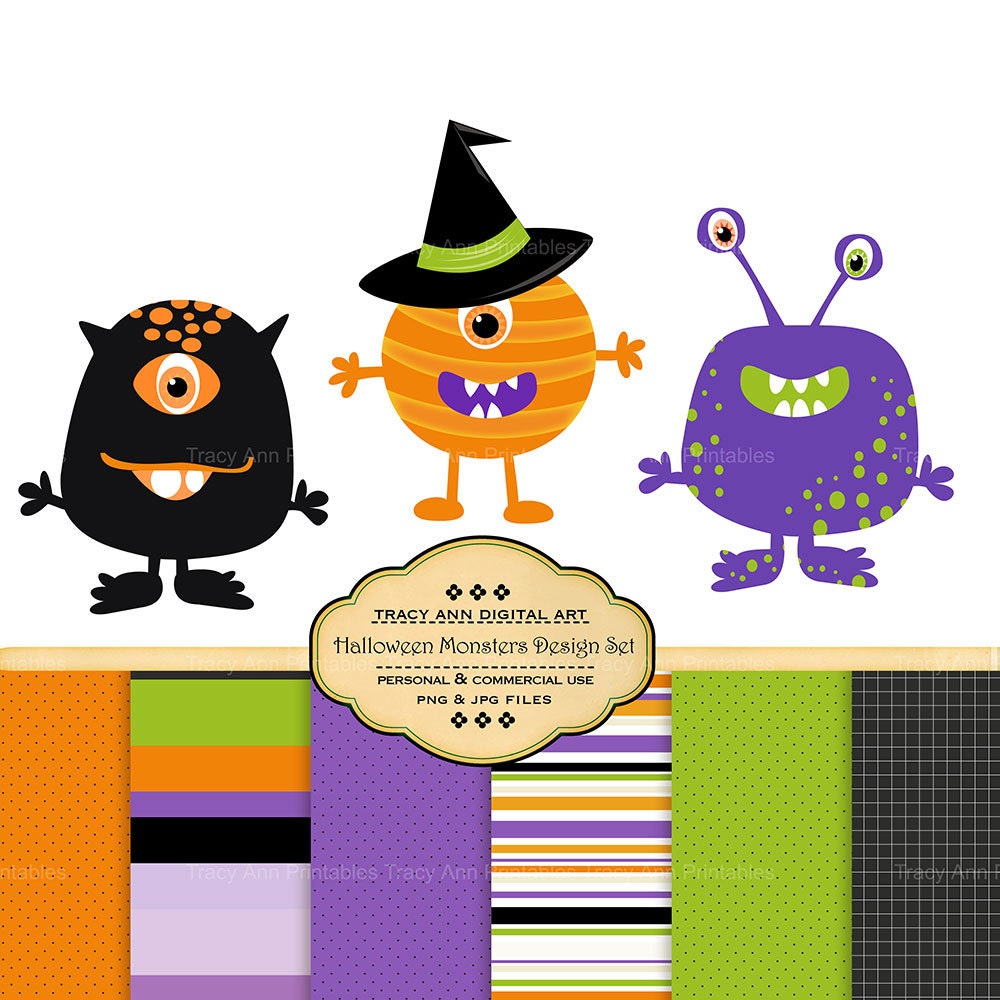 clipart halloween monsters - photo #30