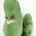 plush pickle pillow