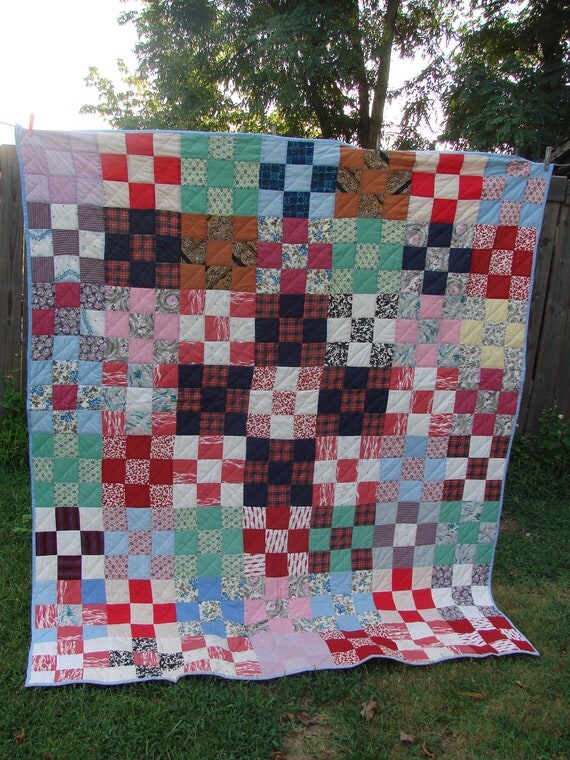 vintage-nine-patch-pattern-kentucky-made-quilt-hand-quilting