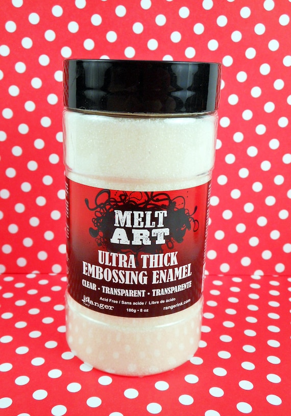 Melt Art Ultra Thick Embossing Enamel UTEE Clear by studioarthead