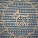Adorable Vintage 1940s Scottie Dog Blue and Pink Chenille Crib Spread