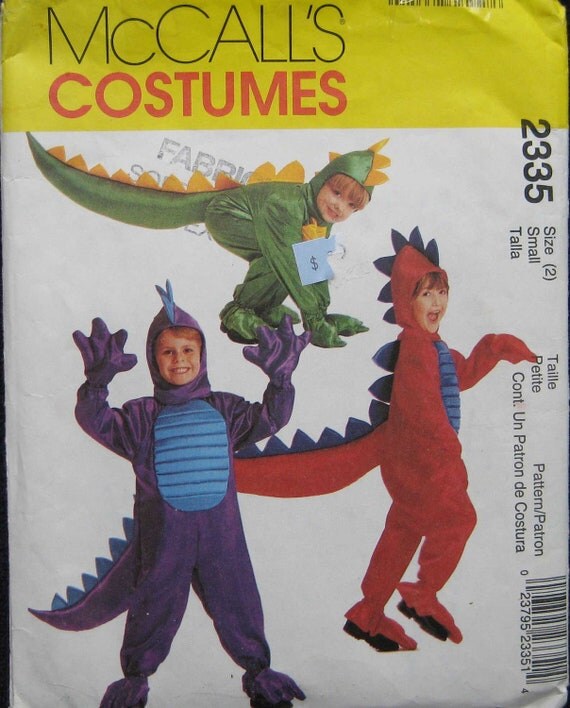 McCalls Halloween Dragon Costume Pattern by TheHowlingHag on Etsy