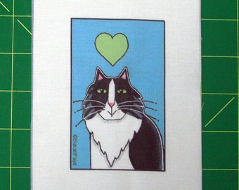 Popular items for cat fabric panel on Etsy