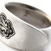 Spoon Ring Size 7 Bird Of Paradise 1923 Art Deco