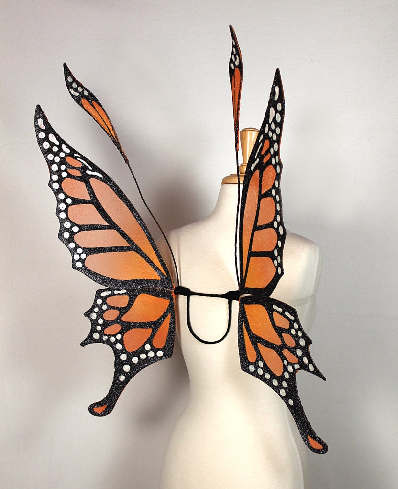 Fairy wings Monarch butterfly Excellent for fairy costume