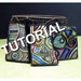 Polymer clay Tutorial - Create your own texture plate AND faux cloisonne jewelry with polymer clay