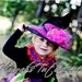 READY2SHIP Boo HOOTs Toddler Witch Hat Halloween Costume fits toddler girls