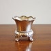 Vintage silver plated toothpick holder, bud vase