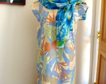 Dress or Tunic Top for Women, Tropical Fantasy Tunic for Women