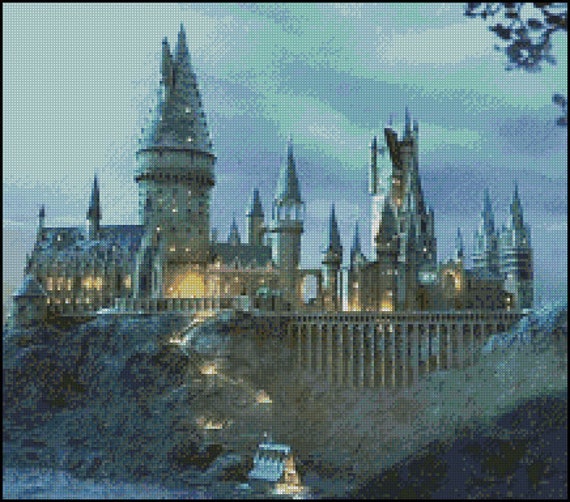 Hogwarts Castle Cross Section
