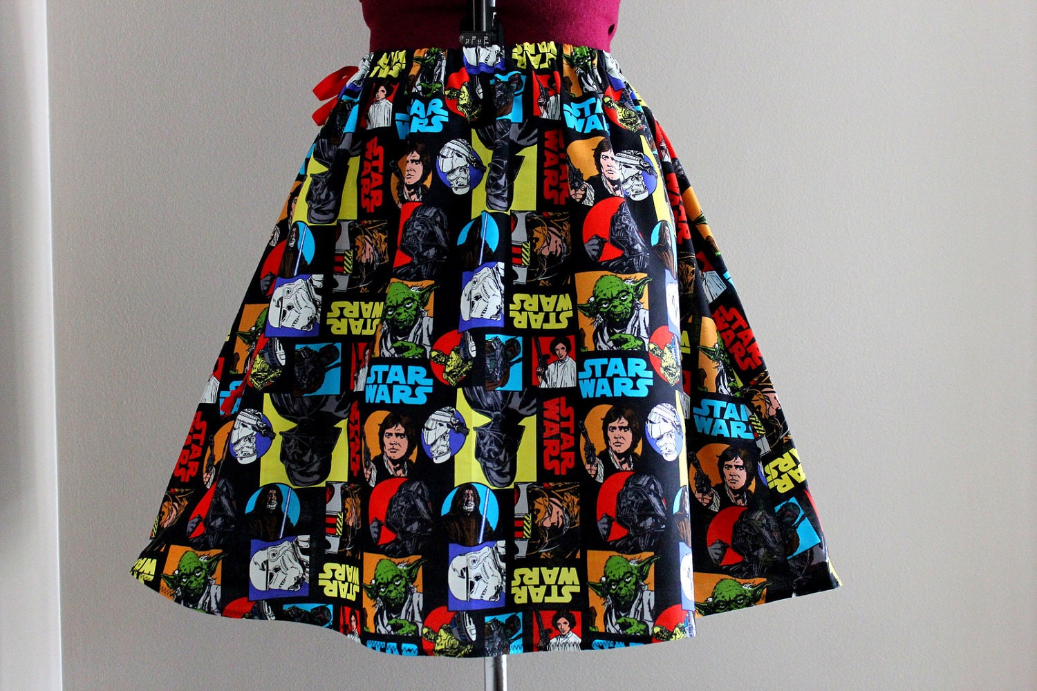 Star Wars Skirt Womens Skirts Novelty Skirt geekery Star