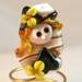 Halloween Witch - BWB Handmade Lampwork OOAK Glass Bead SRA