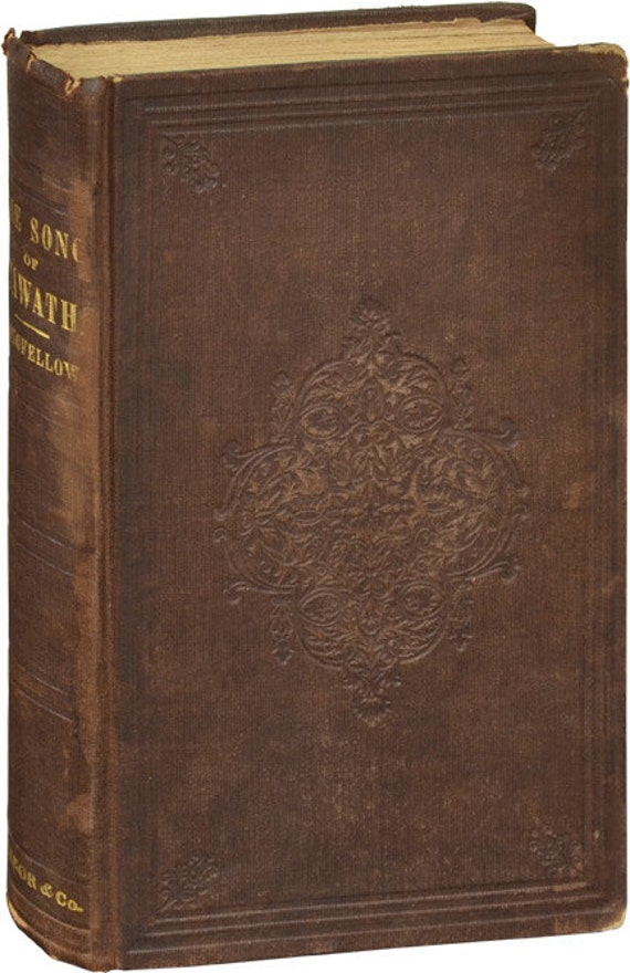 1855 first edition Song of Hiawatha