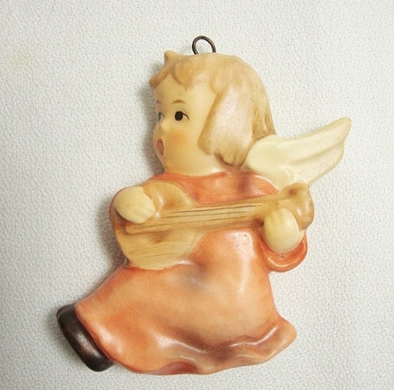 vintage hummel goebel angel christmas ornament 1989
