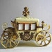 Vintage Musical Carriage Jewelry Box