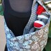 Reversible Baby Sling in Bicycle Fabric by Michael Miller