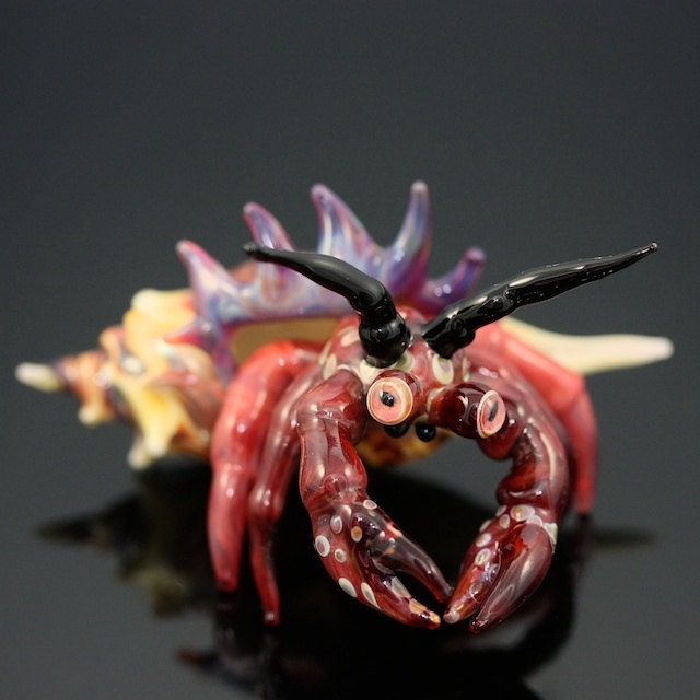 hermit crab figurine