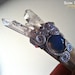 Magic Crystal Wand Deer Antler Talisman Danburite Quartz Blue Chalcedony Celtic Pagan Wiccan Ritual LADY of the LAKE by Spinning Castle