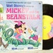 Disney Book Record Mickey and The Beanstalk 1970