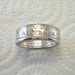 Coin Ring. 1960 Australia Silver Florin. Size 9.