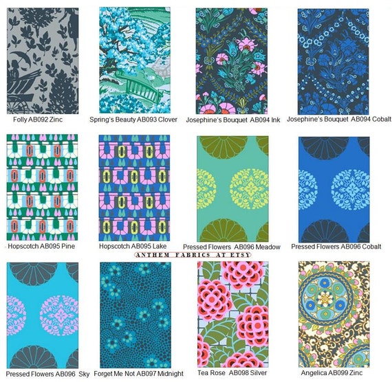 Cameo Amy Butler fabric bundle Enchanted palette Fat