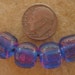4 Medium Sparkling Sunset Sky Crystal Dichroic Lampwork Beads by Dee Howl Beads