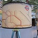 London underground map lampshade MIND THE GAP London transit tube map