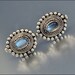 Moonstone Sterling Silver Brooch Antique Jewelry Arts and Crafts Vintage Jewelry 1900