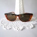 Vintage Sunglasses Tortoise Shell Sunglasses Cat Eye Glasses