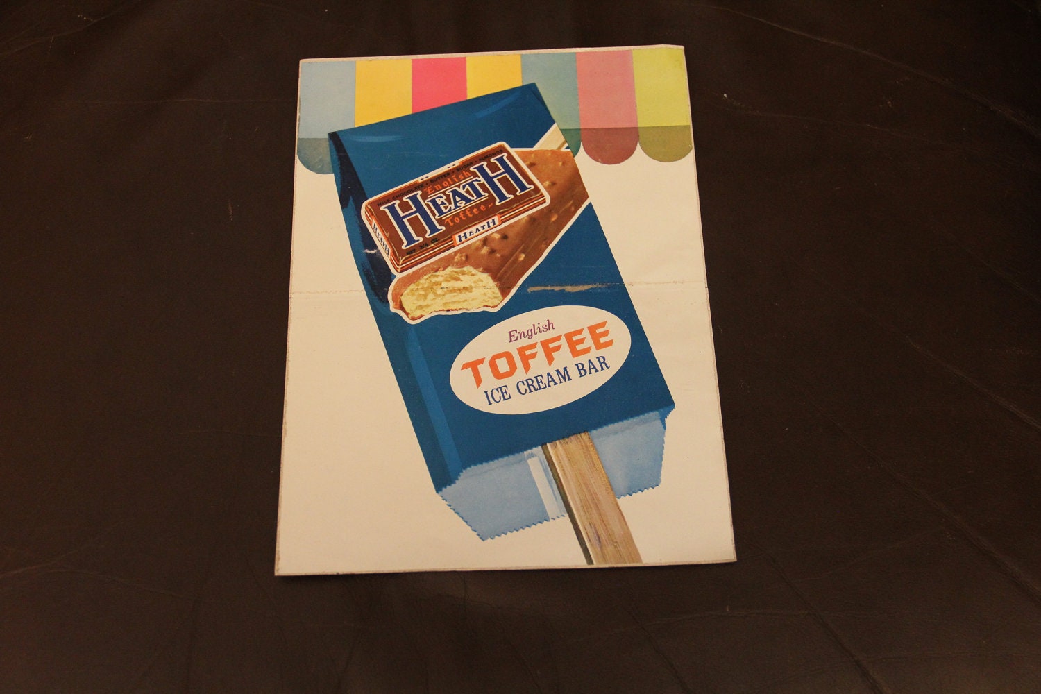 VINTAGE NOS Heath Englsh Toffee Ice Cream Bar by heirloommarket