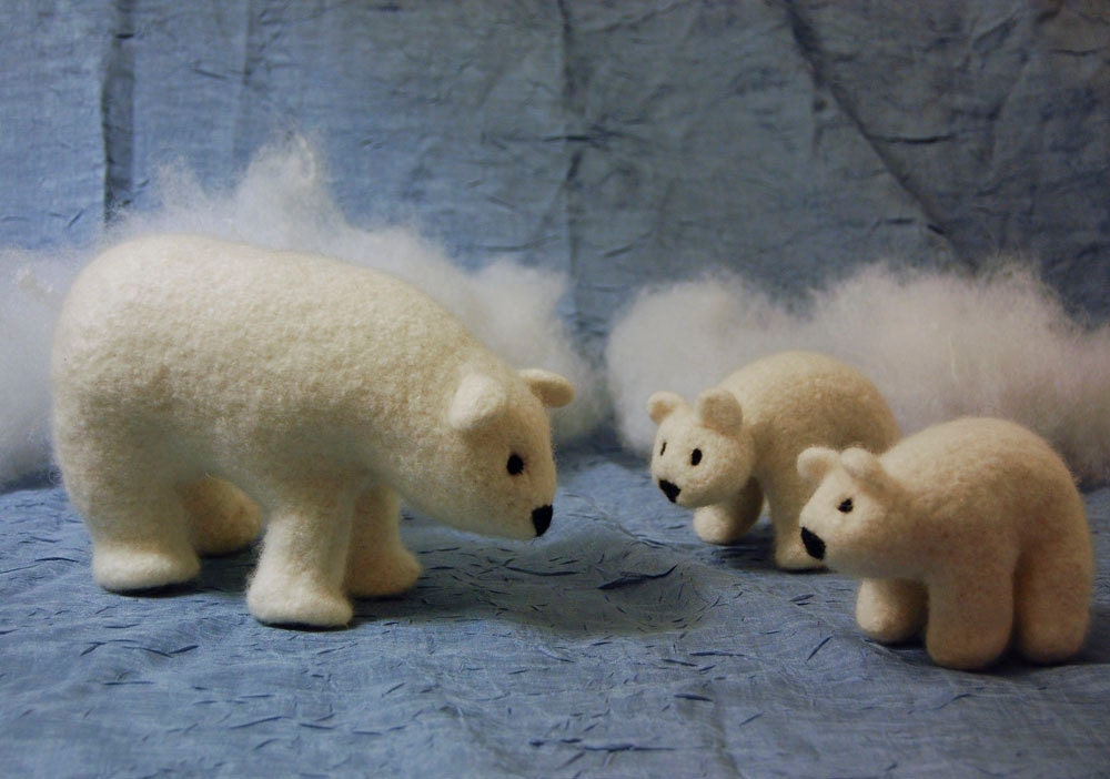 polar bear stuffed animal pattern