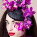Divine Orchid and Butterfly Fascinator