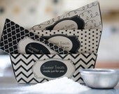 Sweet Treats Baked Goods Set (black) PRINTABLE Paper Baking Trays, Tags, Toppers, Wraps - YOU CUSTOMIZE Instant Download Il_170x135