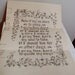 Vintage 1940s Child's Prayer Embroidery Pattern Mail Order SF Chronicle